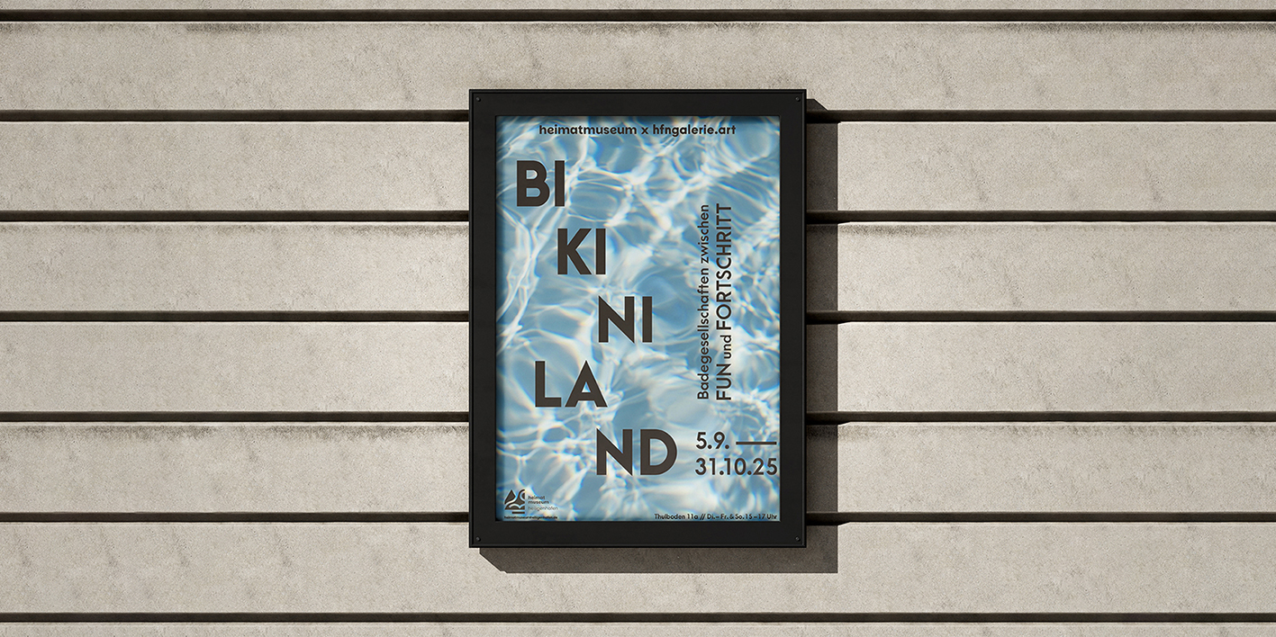 05.09.2025 – 31.10.2025: Sonderausstellung „Bikiniland – Badegesellschaften zwischen Fun und Fortschritt“